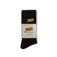 LITTLE AFRICA TRADEMARK LOGO SOCKS | BLACK