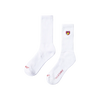 Market Smiley Inner Peace Socks - White