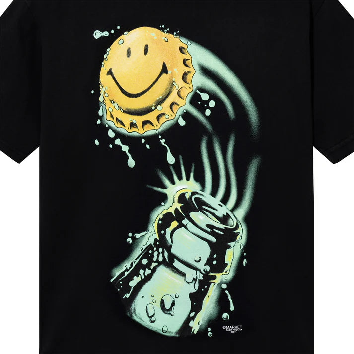 Market Smiley It Just Do T-Shirt - Black