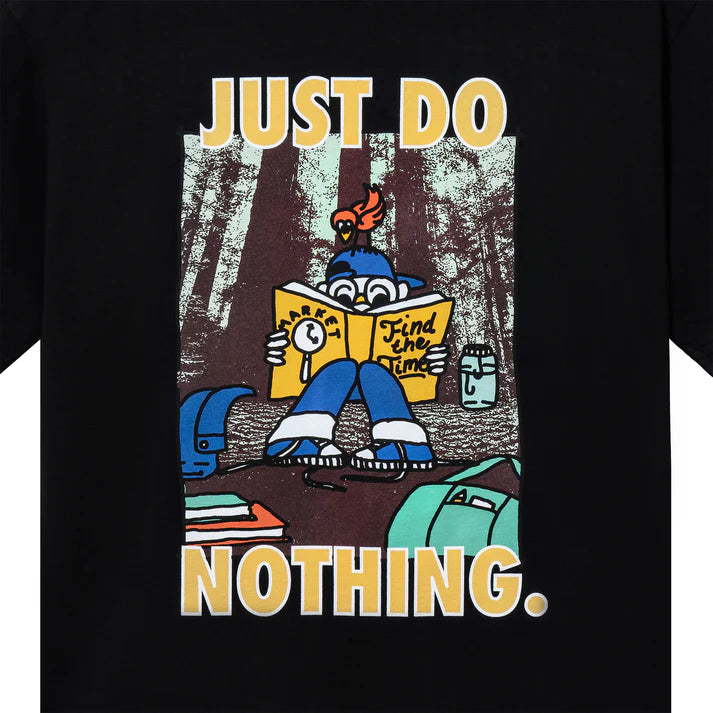 Market Just Do Nothing T-Shirt - Washed Black