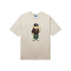 Market Peace Bear T-Shirt - Ecru