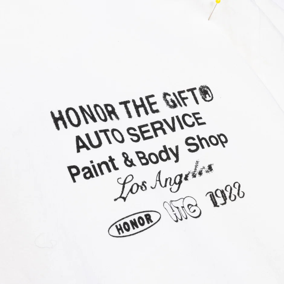 Honor The Gift Inner City Auto Service SS Tee - Bone