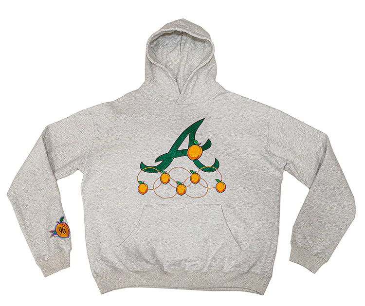 Nostalgia Atlanta Hoodie - Heather Grey