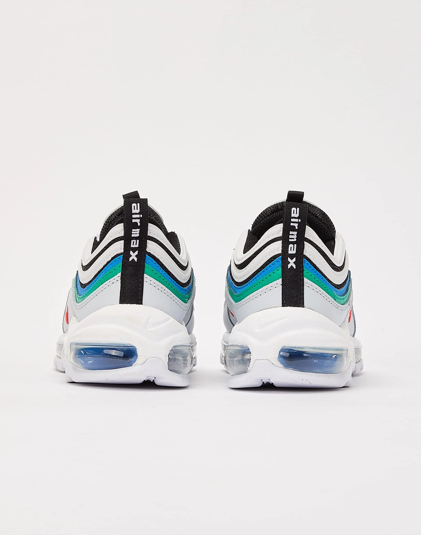 Big Kid's Nike Air Max 97 - Blue/Aqua Green