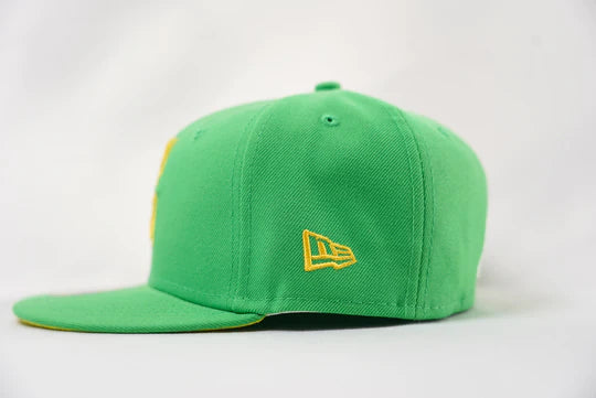 New Era Seattle Mariners 35th Anniversary Fitted Hat - Green/Yellow