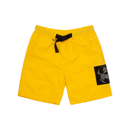 Sinclair Mesh Pocket Shorts - Yellow