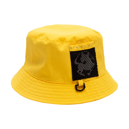 Sinclair Mesh Pocket Bucket Hat - Yellow