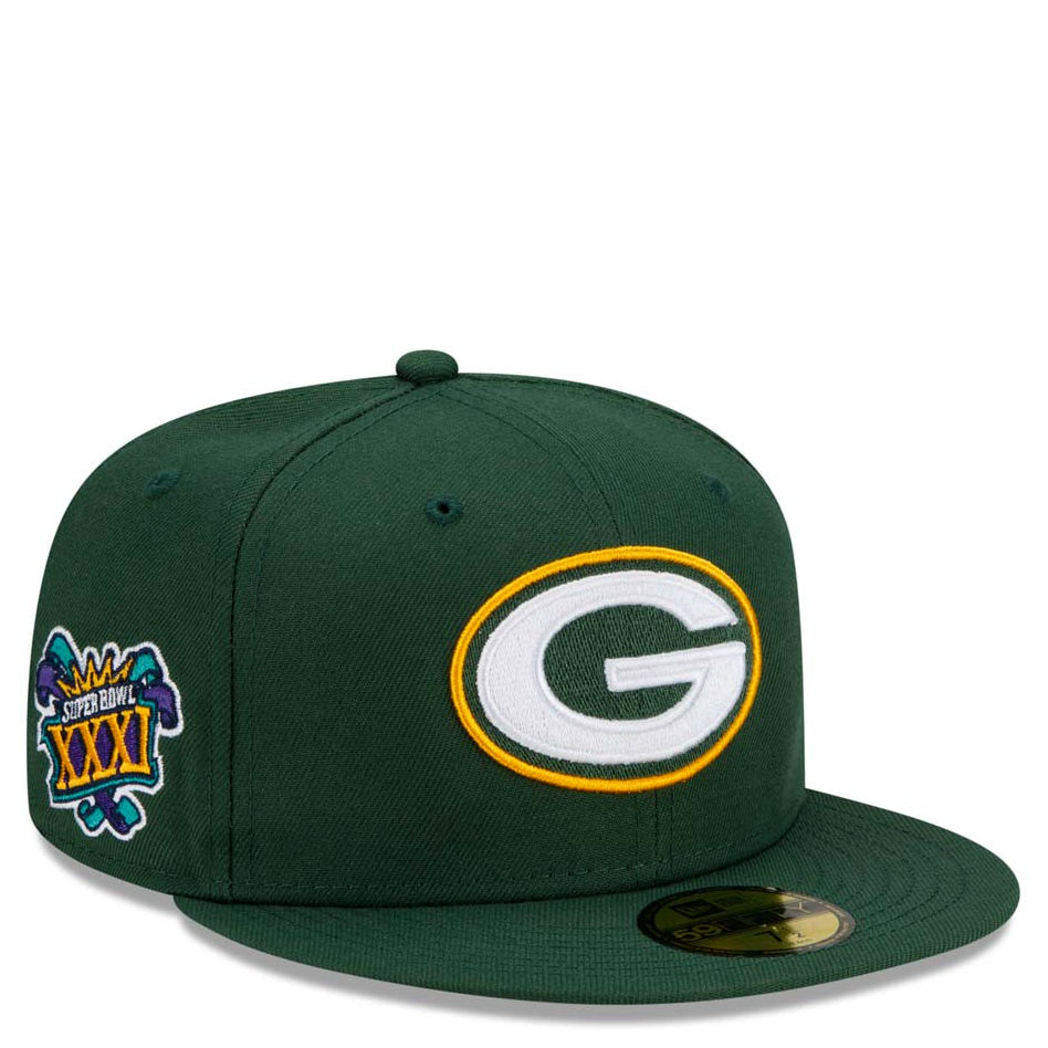 New Era 59Fifty Green Bay Super Bowl 31 - "Green"