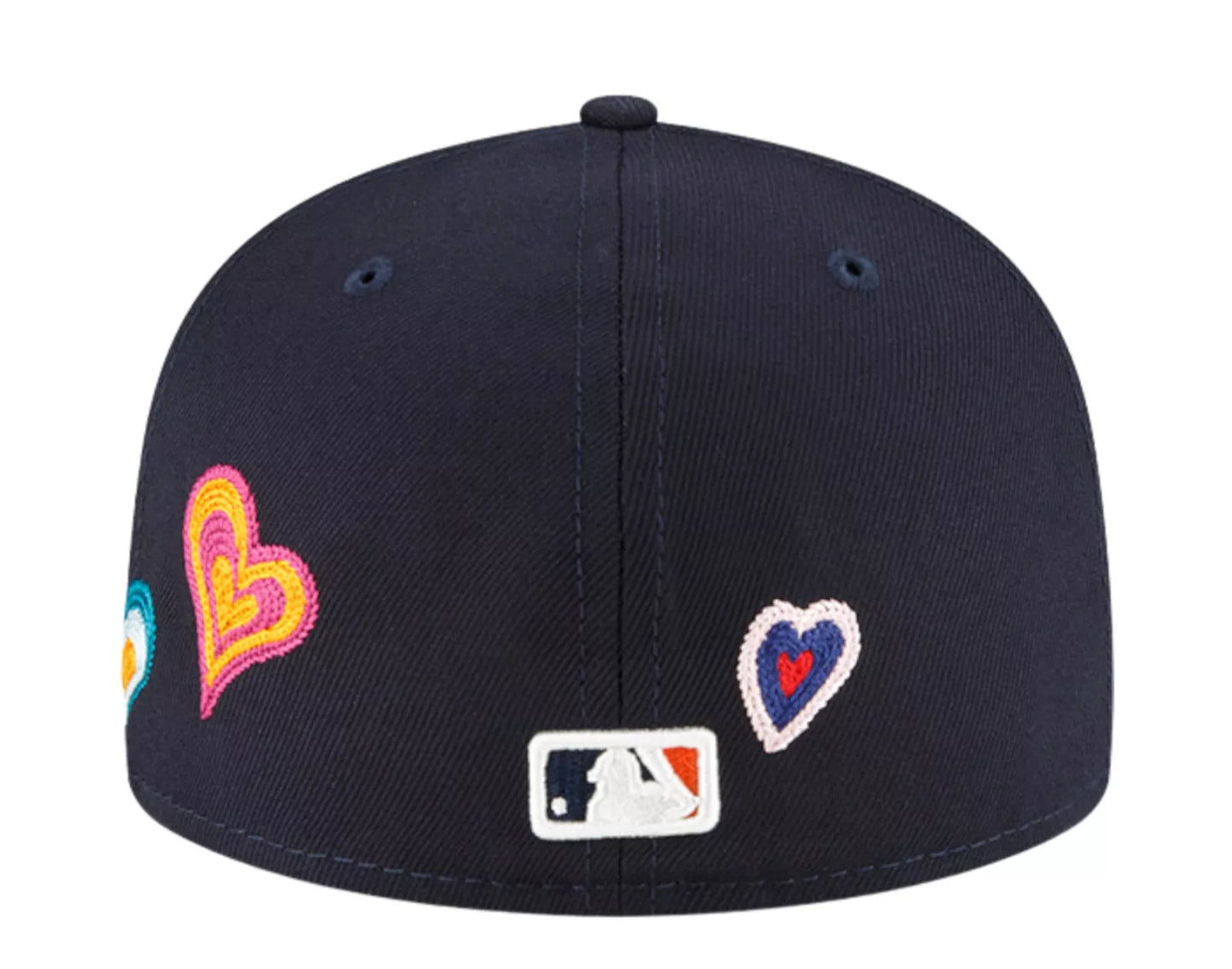 New Era 59Fifty Detroit Tigers Chainstitch Heart - "Navy"